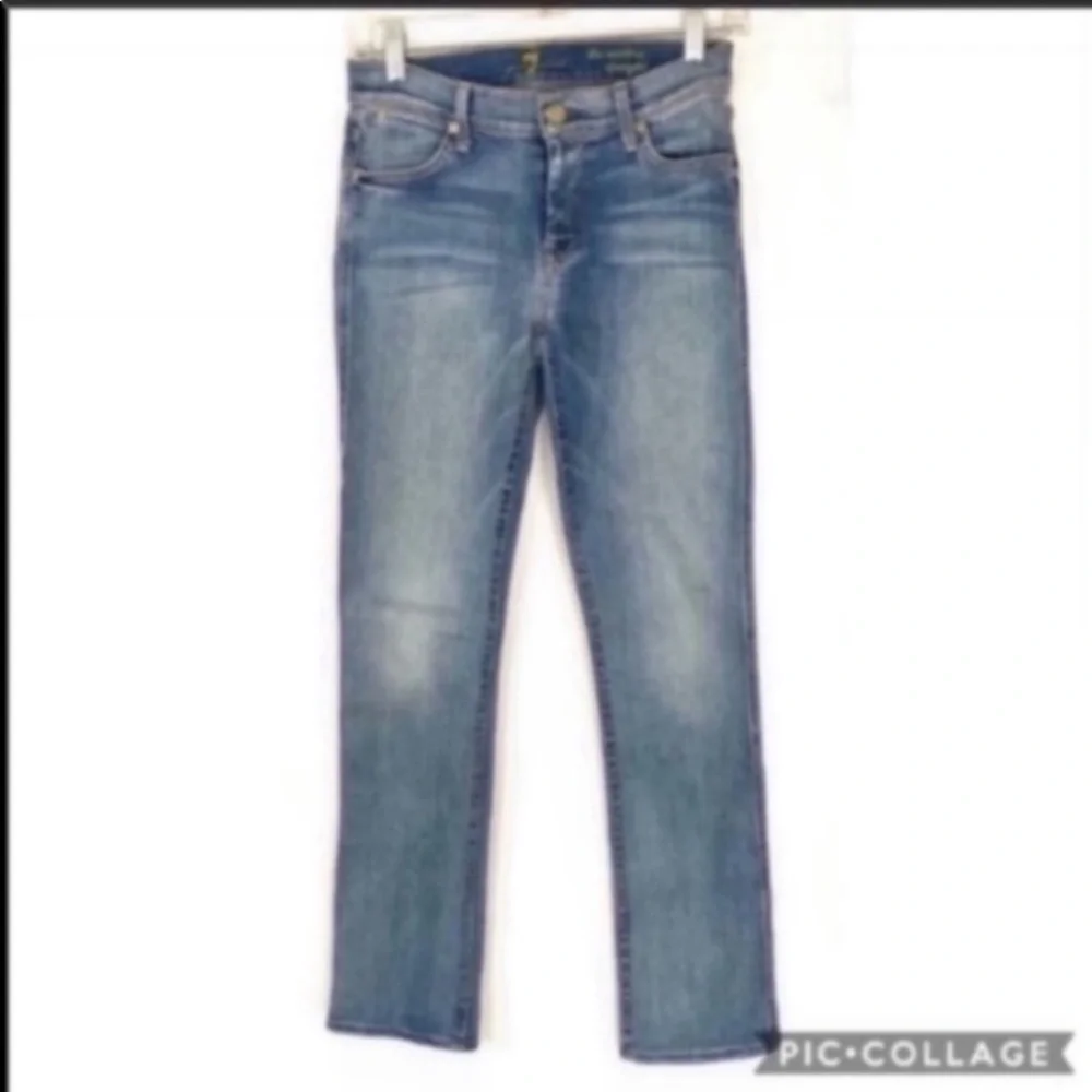 7 for All Mankind modern straight jeans size 25 - Picture 2 of 9